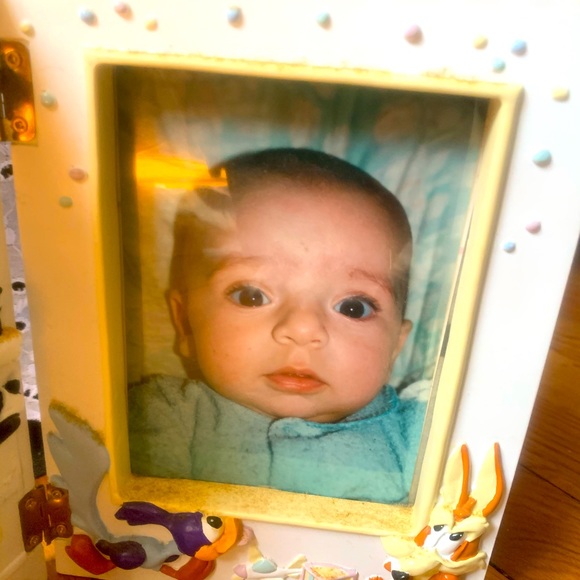 DISNEY VINTAGE CERAMIC CLOCK/PICTURE FRAME - Picture 3 of 6